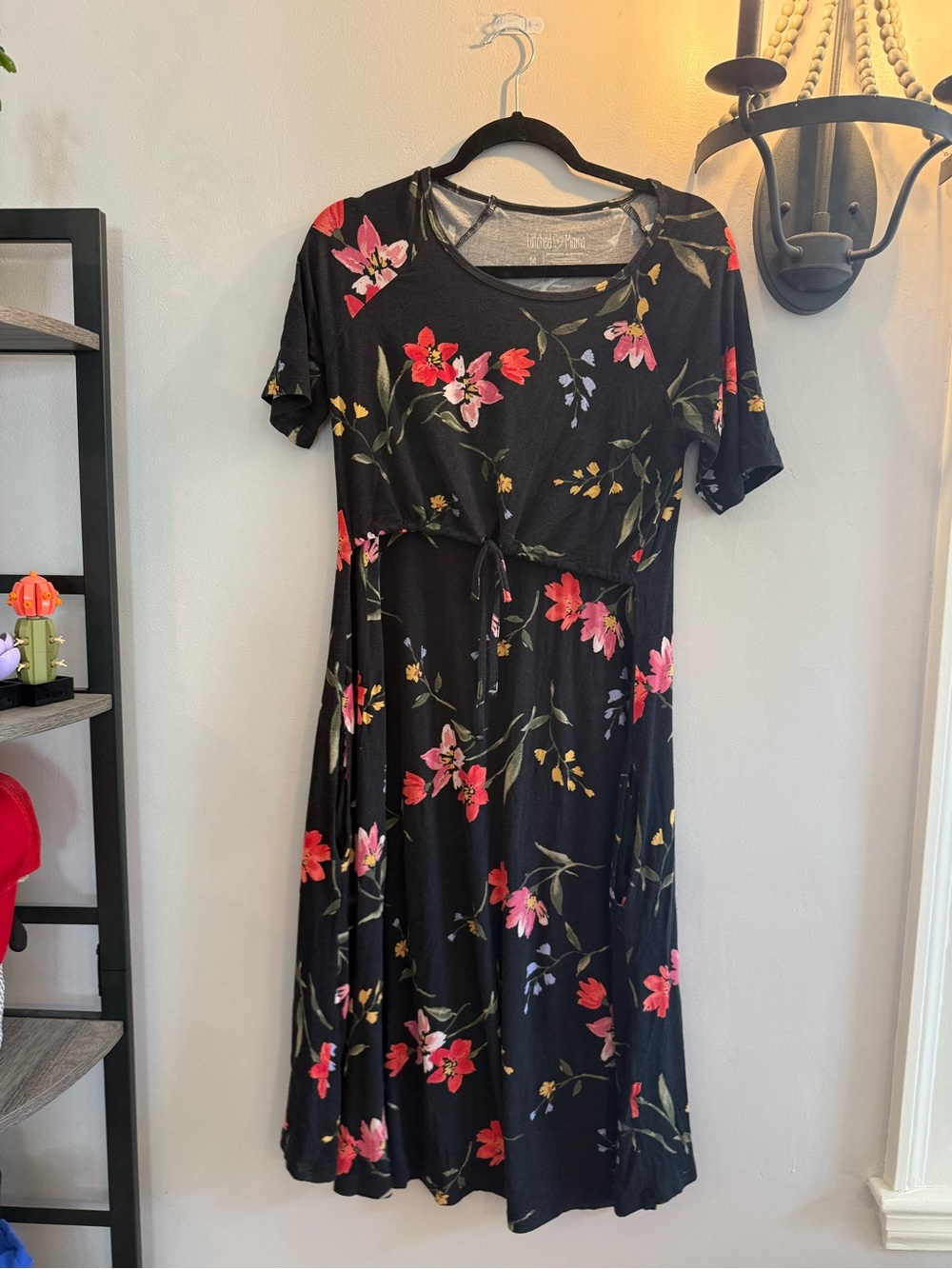 3 Latched Mama Drawstring Maternity/Nursing Dresses